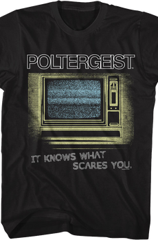 It Knows What Scares You Poltergeist T-Shirt