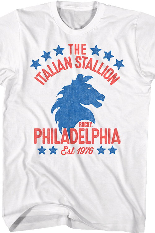 Italian Stallion Stars Rocky T-Shirt