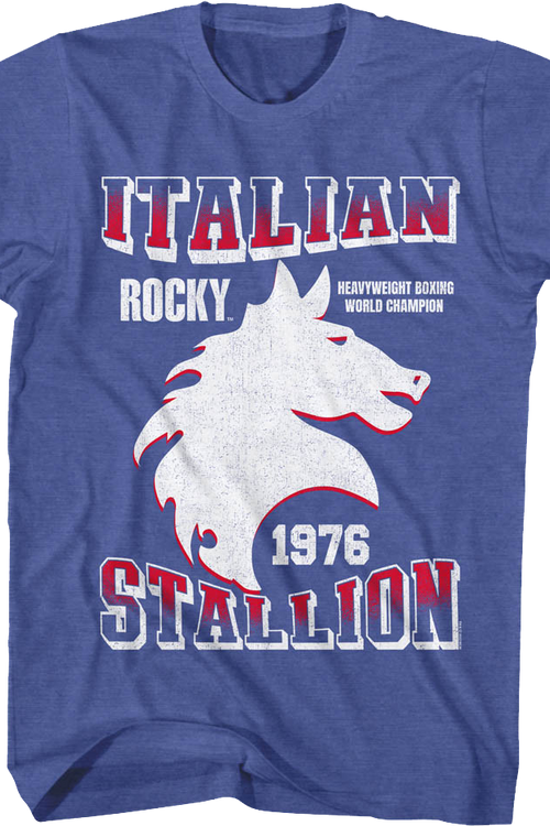 Italian Stallion World Champion Rocky T-Shirt