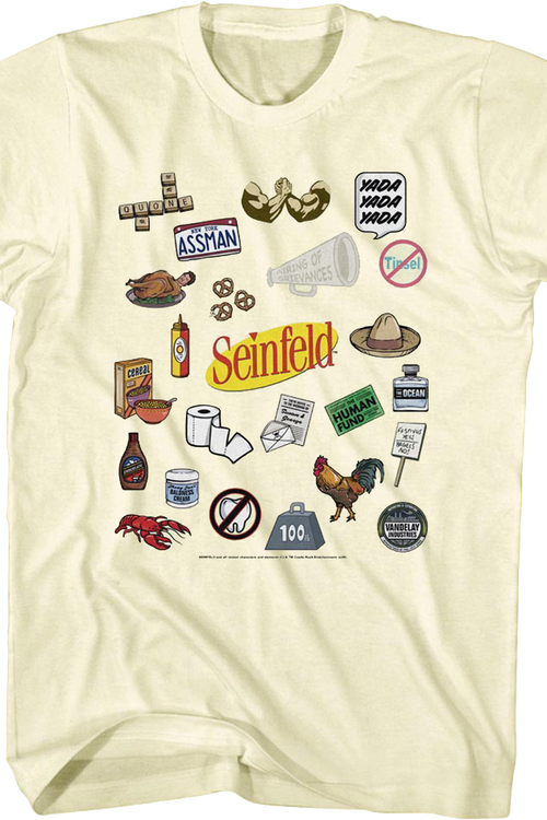 Item Collage Seinfeld T-Shirt