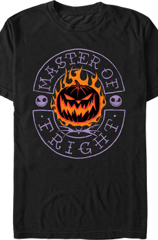 Jack Skellington Master Of Fright Nightmare Before Christmas T-Shirt