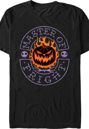 Jack Skellington Master Of Fright Nightmare Before Christmas T-Shirt