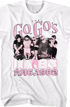 Japan 1982 Go-Go's T-Shirt