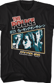 Japan '80 The Police T-Shirt