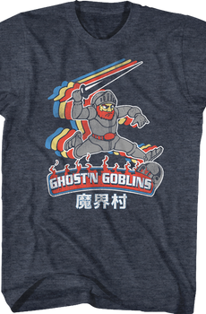 Japanese Text Ghosts 'N Goblins T-Shirt