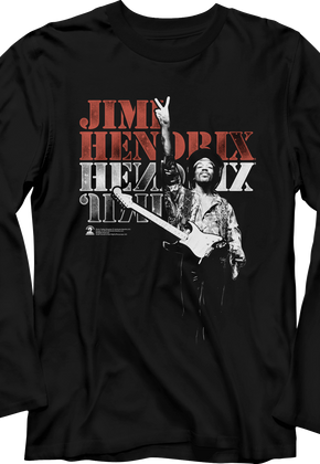 Jimi Hendrix Long Sleeve Shirt