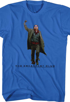 John Bender Fist Pump Breakfast Club T-Shirt