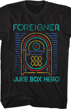 Juke Box Hero Foreigner T-Shirt