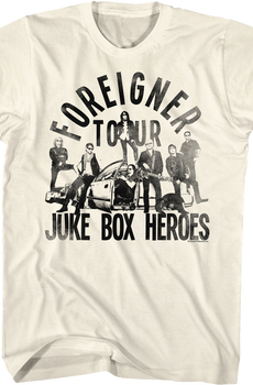 Juke Box Heroes Tour Foreigner T-Shirt