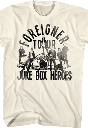 Juke Box Heroes Tour Foreigner T-Shirt