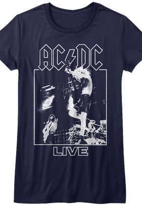 Ladies ACDC Live Shirt