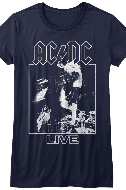 Ladies ACDC Live Shirt