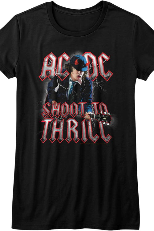 Ladies ACDC Shoot To Thrill Shirt