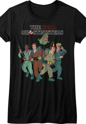 Ladies Cast Real Ghostbusters Shirt