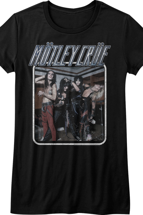 Ladies Group Photo Motley Crue Shirt