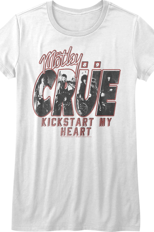 Womens Kickstart My Heart Motley Crue Shirt