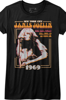 Womens New York City Janis Joplin Shirt