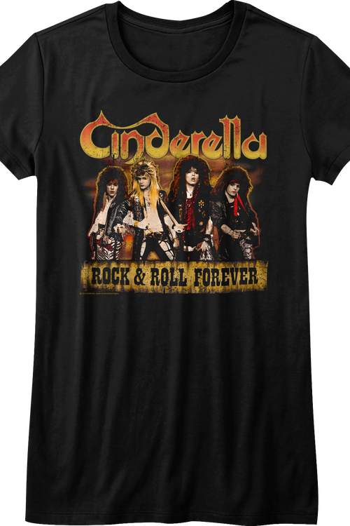 Ladies Rock and Roll Forever Cinderella Shirt