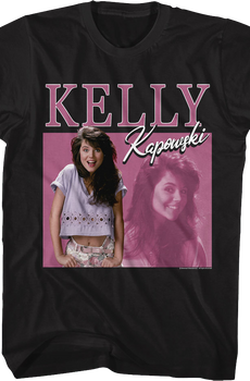 Kelly Kapowski Glamour Photo Saved By The Bell T-Shirt