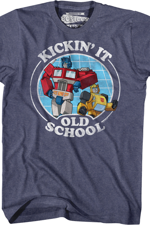 Kickin' It Old School Transformers T-Shirt