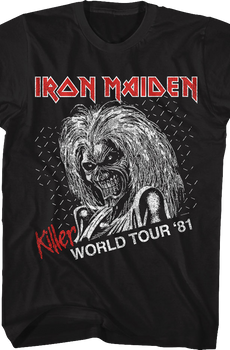 Killer World Tour '81 Iron Maiden T-Shirt