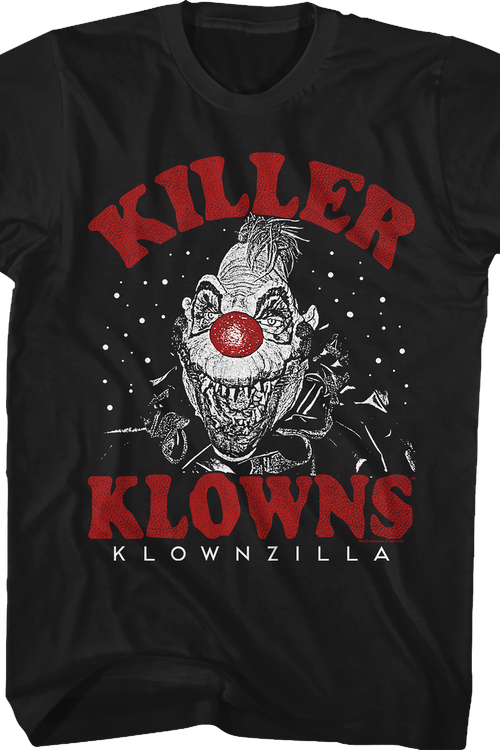 Klownzilla Klose-Up Killer Klowns From Outer Space T-Shirt