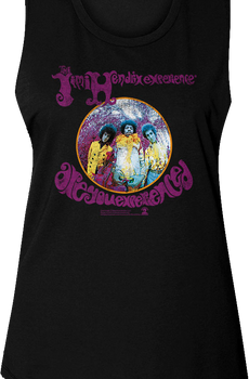 Ladies Are You Experienced Jimi Hendrix Experience Muscle Tank Top