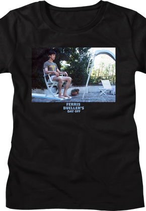 Womens Cameron Poolside Ferris Bueller's Day Off Shirt