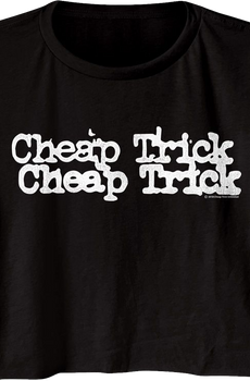 Ladies Cheap Trick Crop Top