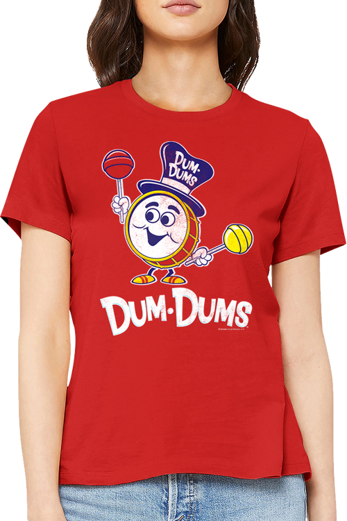 Ladies Drum Man Dum-Dums Shirt