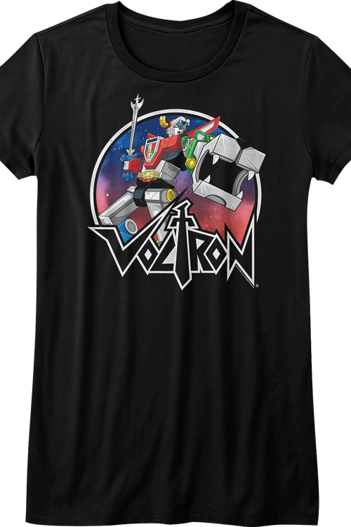 Womens Formed Defender of the Universe Voltron Shirt