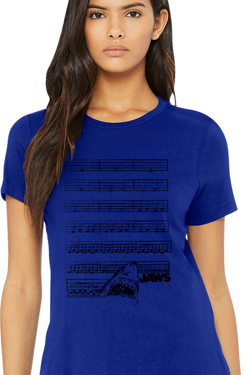 Womens Music Jaws Shirt