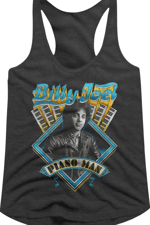 Ladies Piano Man Billy Joel Racerback Tank Top