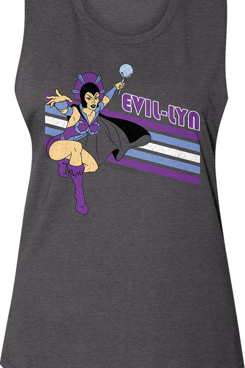 Ladies Retro Evil-Lyn Masters of the Universe Muscle Tank Top