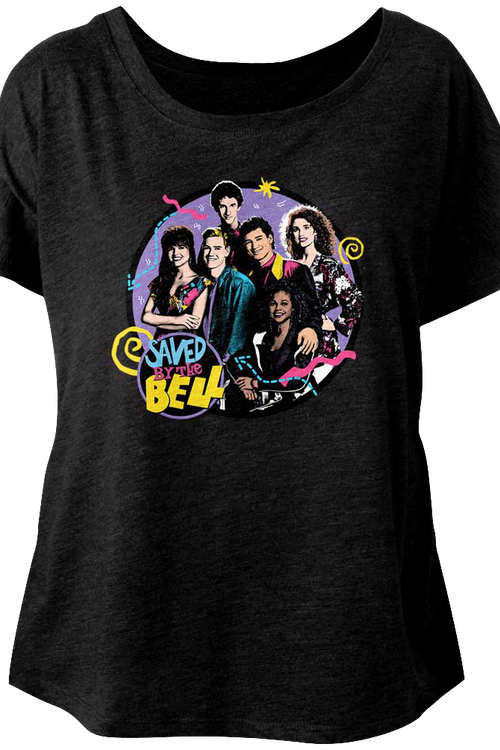 Ladies Saved By The Bell Dolman Shirt