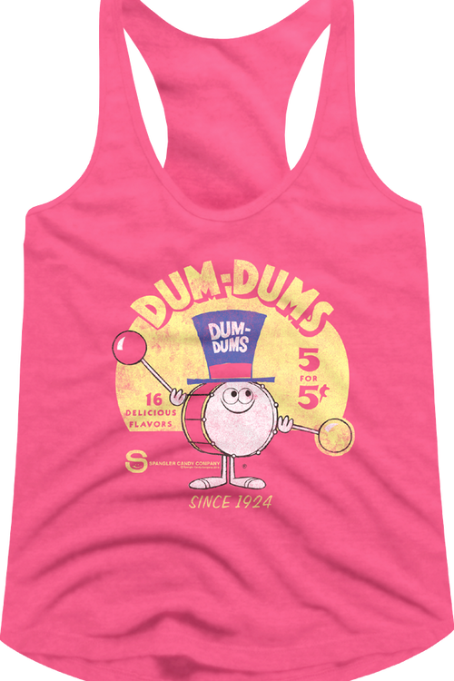 Ladies Since 1924 Dum-Dums Racerback Tank Top