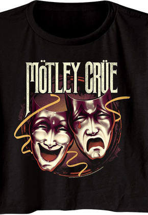 Ladies Theatre of Pain Motley Crue Crop Top