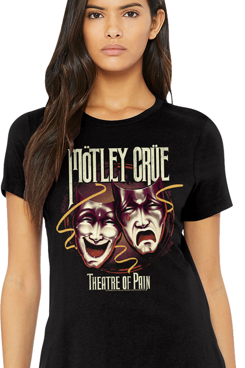 Womens Theatre of Pain Motley Crue Shirt