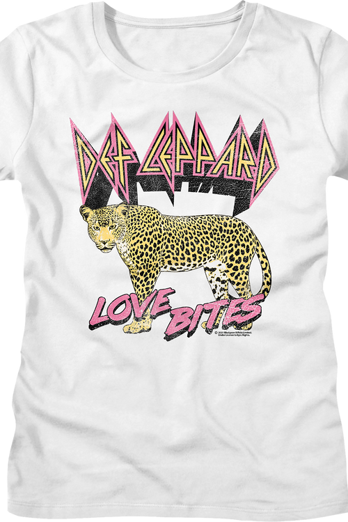 Womens Vintage Love Bites Def Leppard Shirt