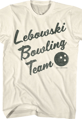 Lebowski Bowling Team Big Lebowski T-Shirt