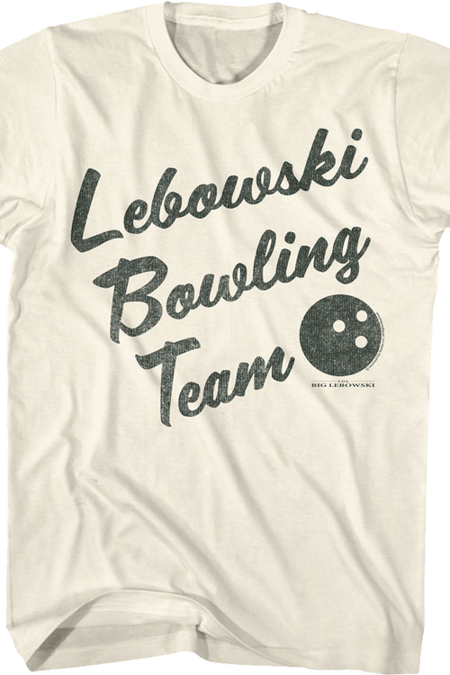 Lebowski Bowling Team Big Lebowski T-Shirt