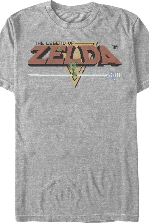 Legend of Zelda Start Screen Nintendo T-Shirt