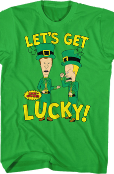 Let's Get Lucky Beavis And Butt-Head T-Shirt