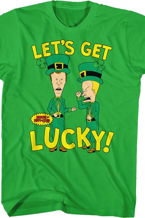 Let's Get Lucky Beavis And Butt-Head T-Shirt