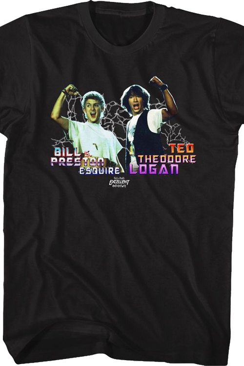 Lightning Bill and Ted's Excellent Adventure T-Shirt