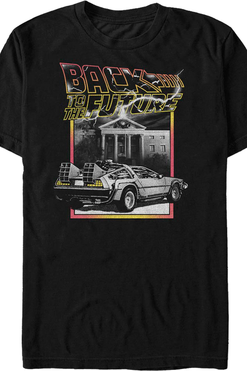 Lightning Logo Back To The Future T-Shirt