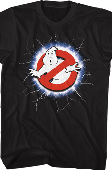 Lightning Logo Real Ghostbusters T-Shirt