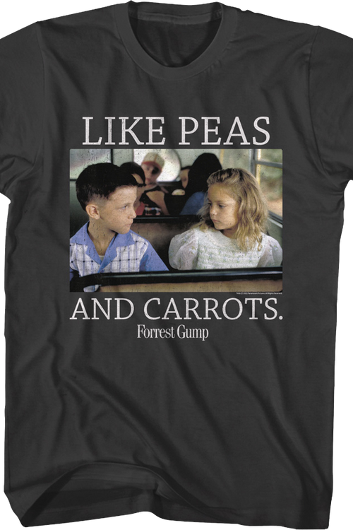 Like Peas And Carrots Forrest Gump T-Shirt