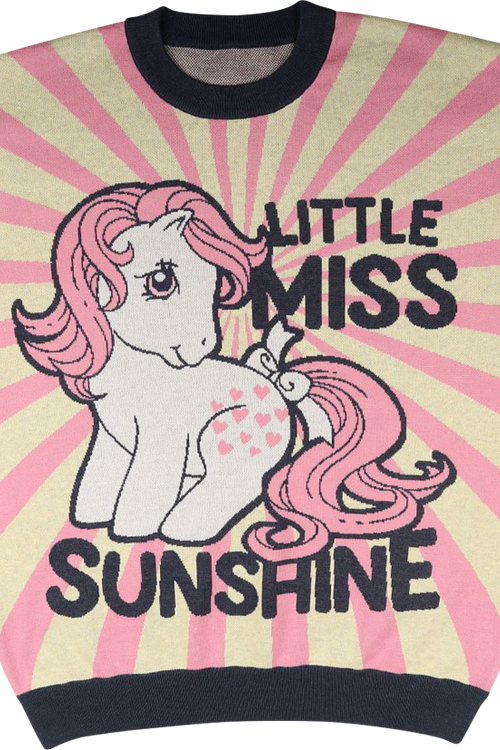 Little Miss Sunshine My Little Pony Knitted Sweater