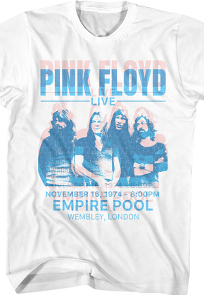 Live At Empire Pool Pink Floyd T-Shirt